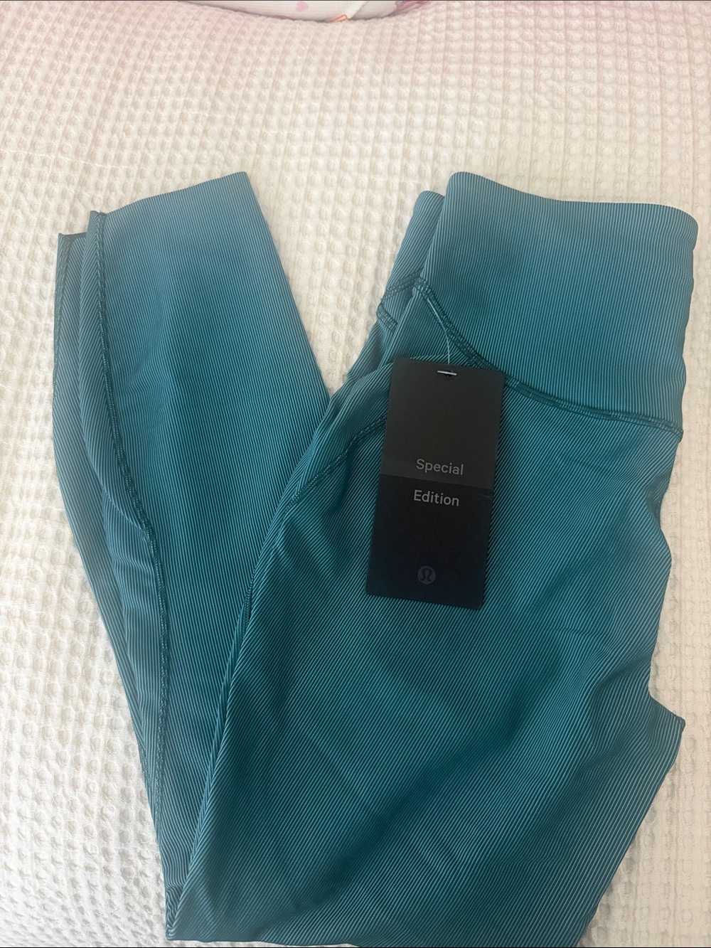 lululemon athletica Special Edition Teal-Green High-Rise Jeggings